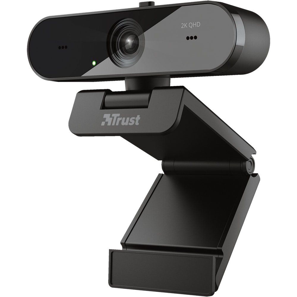 Camera Web TRUST Taxon, 2K QHD 2560 x 1440p, negru