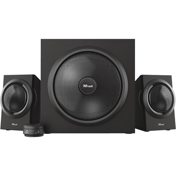 Boxe TRUST Yuri, 2.1, 60W, negru