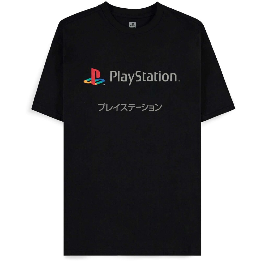Tricou barbati PLAYSTATION, marimea M, negru