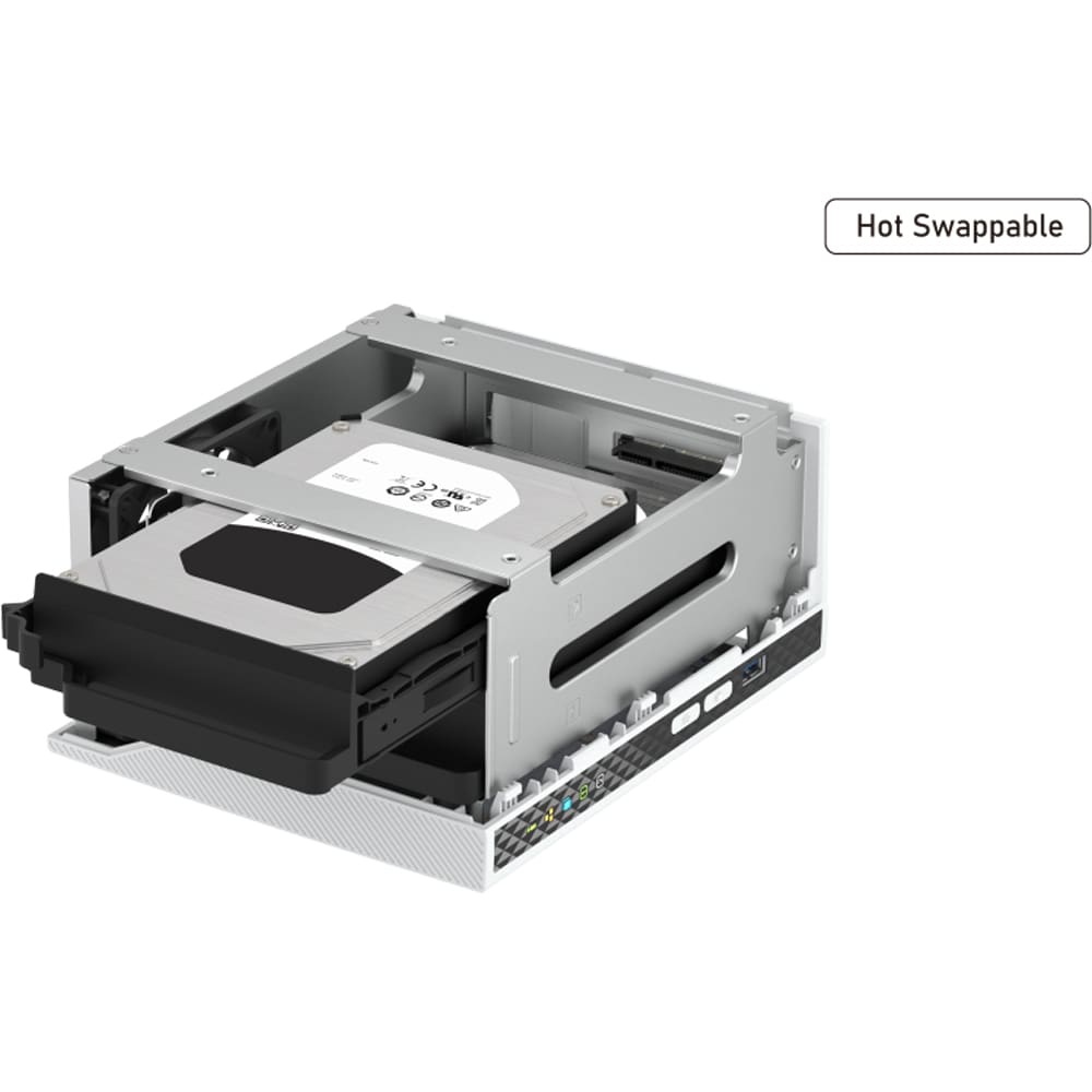 Network Attached Storage QNAP TS-233, ARM 4-core Cortex-A55, 2.0GHz, 2GB, 2-Bays, alb