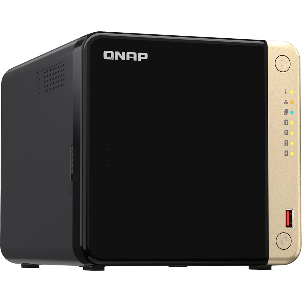 Network Attached Storage QNAP TS-464-8G, 2.9GHz, 8GB, 4-Bays, negru