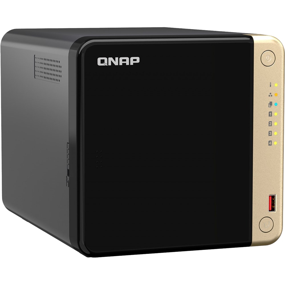 Network Attached Storage QNAP TS-464-8G, 2.9GHz, 8GB, 4-Bays, negru