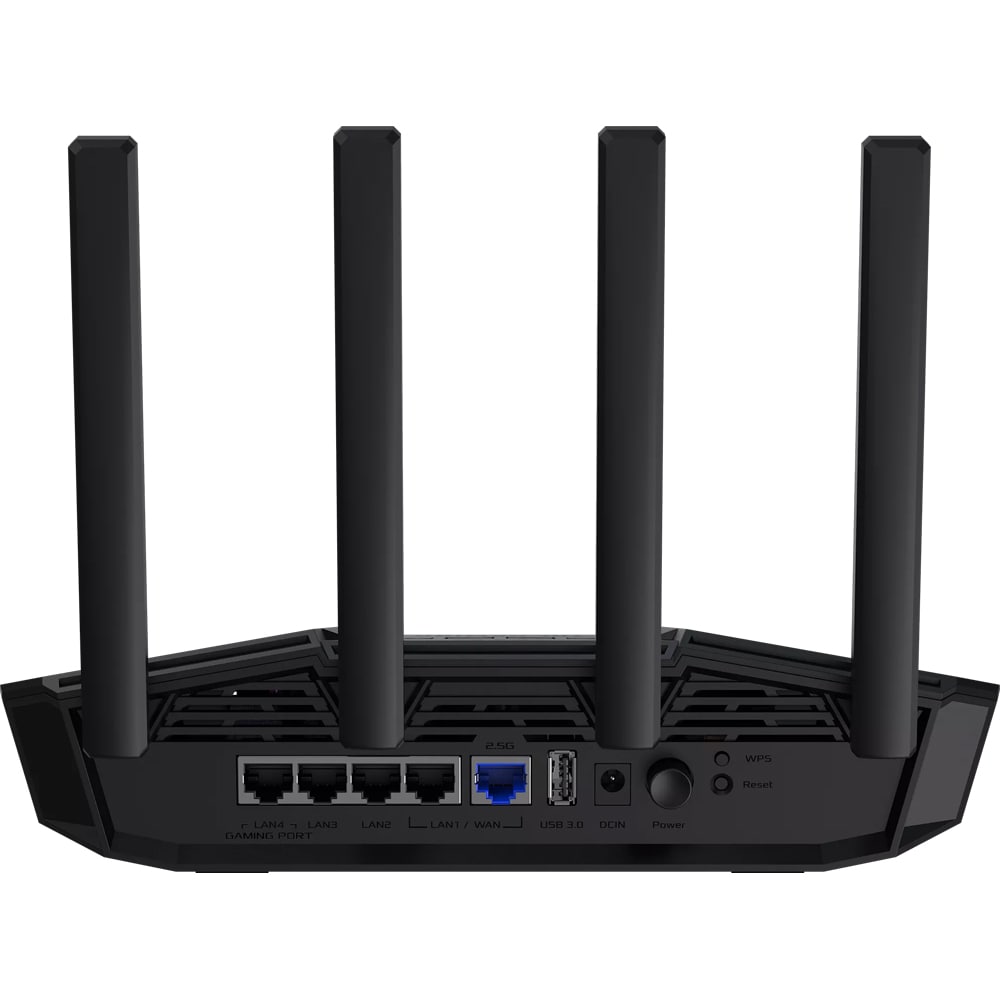 Router Wireless Gigabit ASUS TUF Gaming BE3600, Wi-Fi 7, Dual Band 688 + 2882 Mbps, USB 3.2, negru