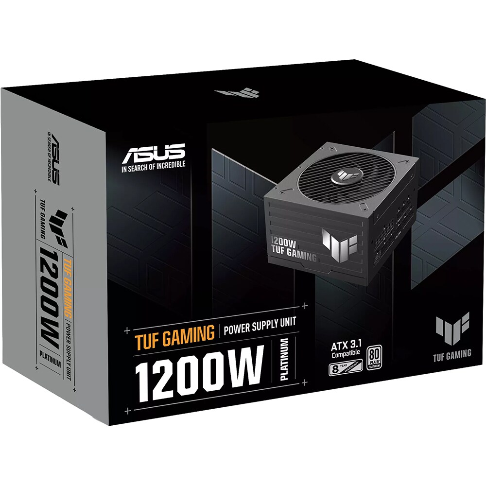 Sursa PC ASUS TUF-GAMING-1200P, 1200W, 135mm, 80 Plus Platinum, Full Modular