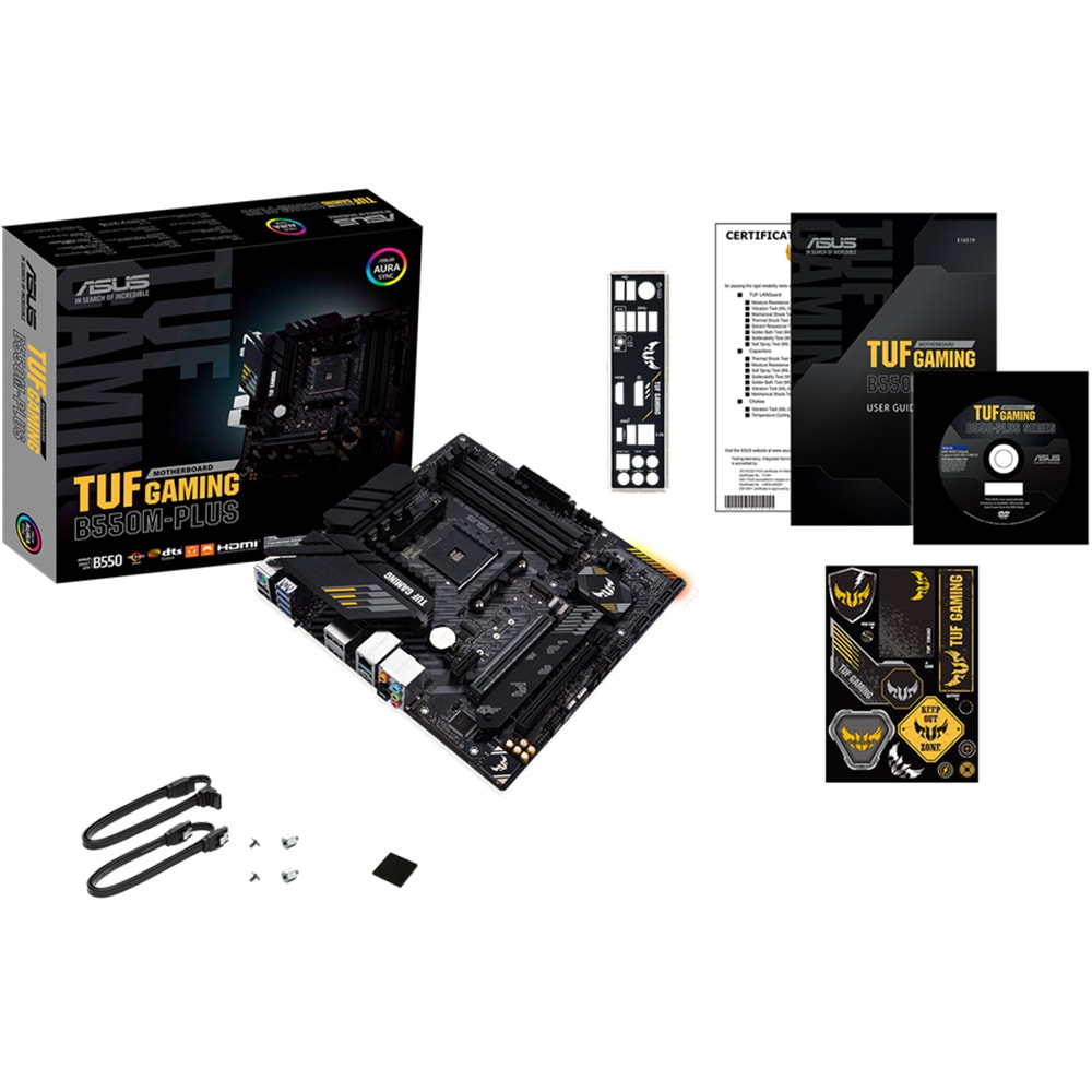 Placa de baza ASUS TUF GAMING B550M-PLUS, Socket AM4, mATX