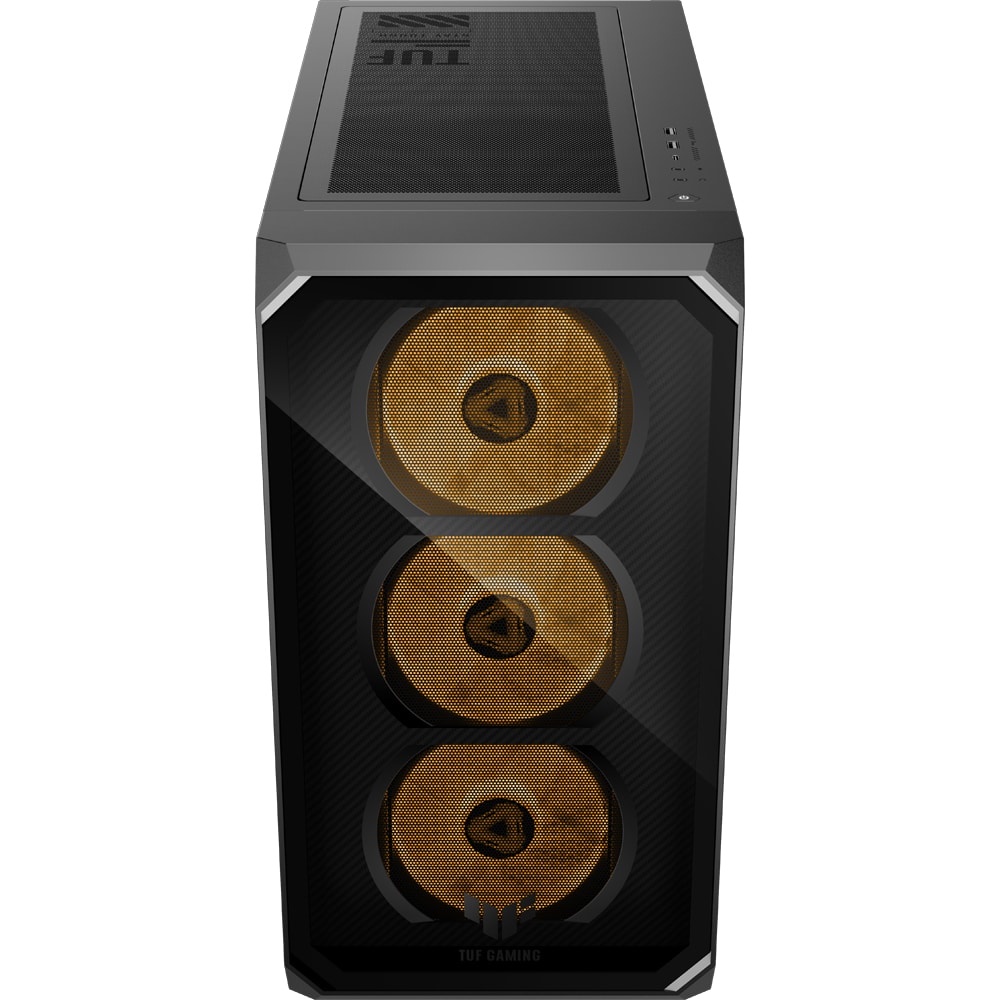 Sistem Desktop Gaming ASUS TUF TM700TZ-R8700F0200, AMD Ryzen 7 8700F pana la 5GHz, 32GB, SSD 1TB, NVIDIA GeForce 5060 Ti DUAL 8GB, Free Dos
