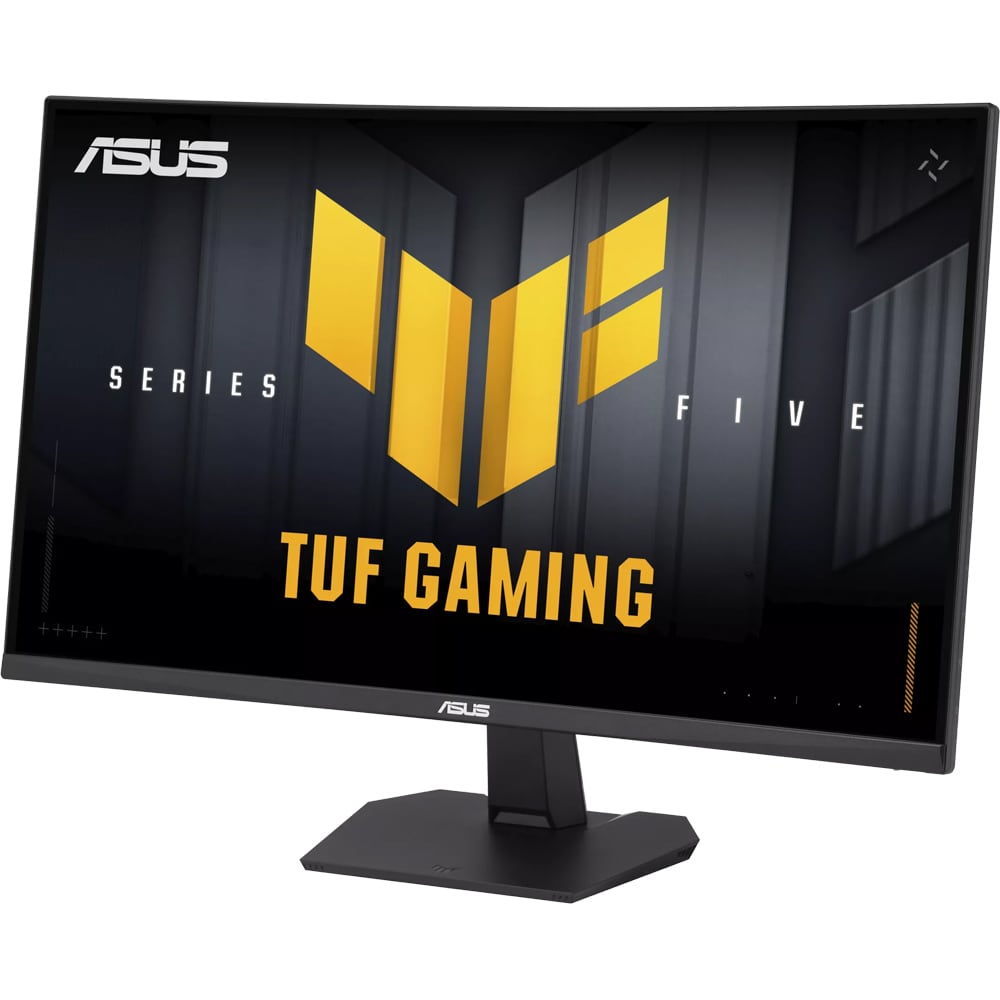 Monitor Gaming curbat LED Fast VA ASUS TUF VG27VQM5F, 27", Full HD, 280Hz, FreeSync Premium, boxe, negru