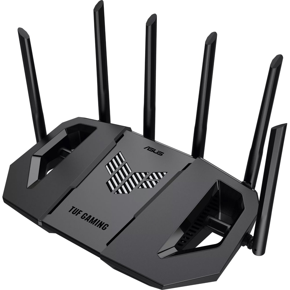 Router Wireless Gigabit ASUS TUF Gaming BE9400, Wi-Fi 7, Tri-Band 688 + 2882 + 5764 Mbps, USB 3.2, negru