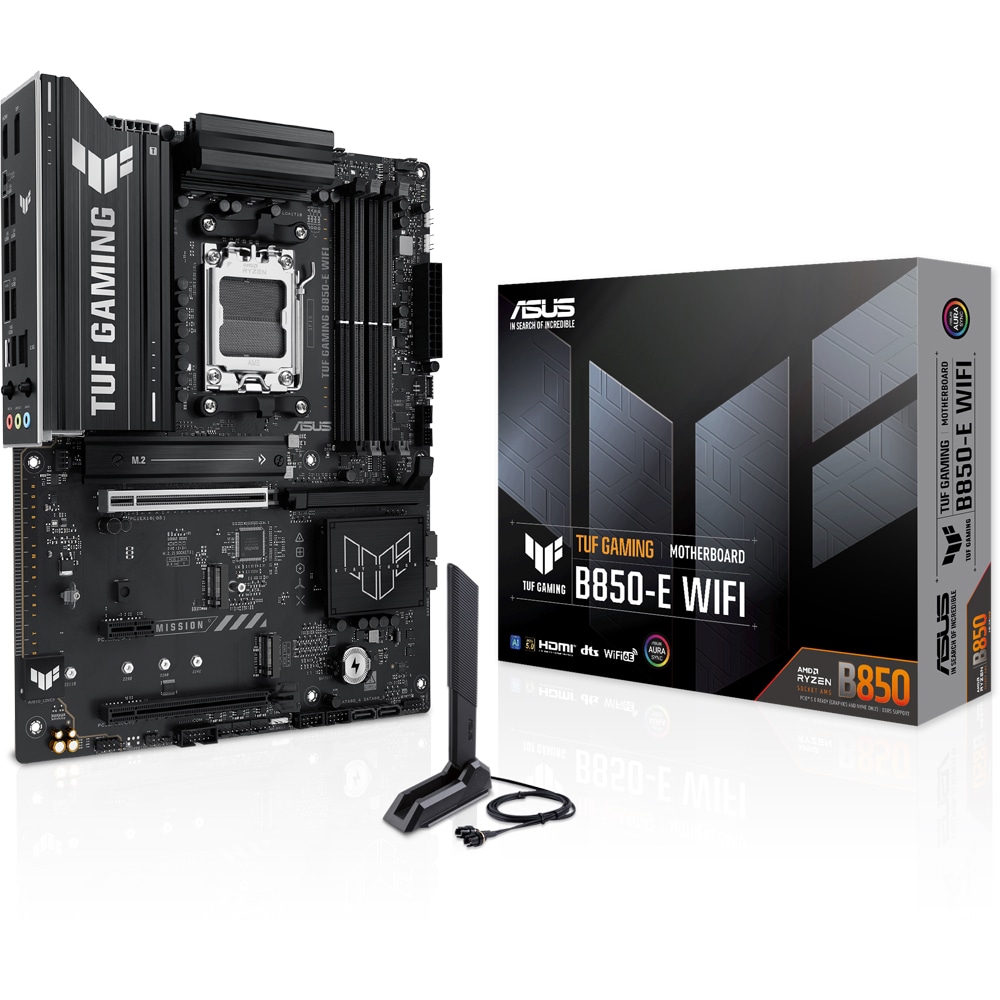 Placa de baza ASUS TUF GAMING B850-E WIFI, Socket AM5, ATX, Wi-Fi