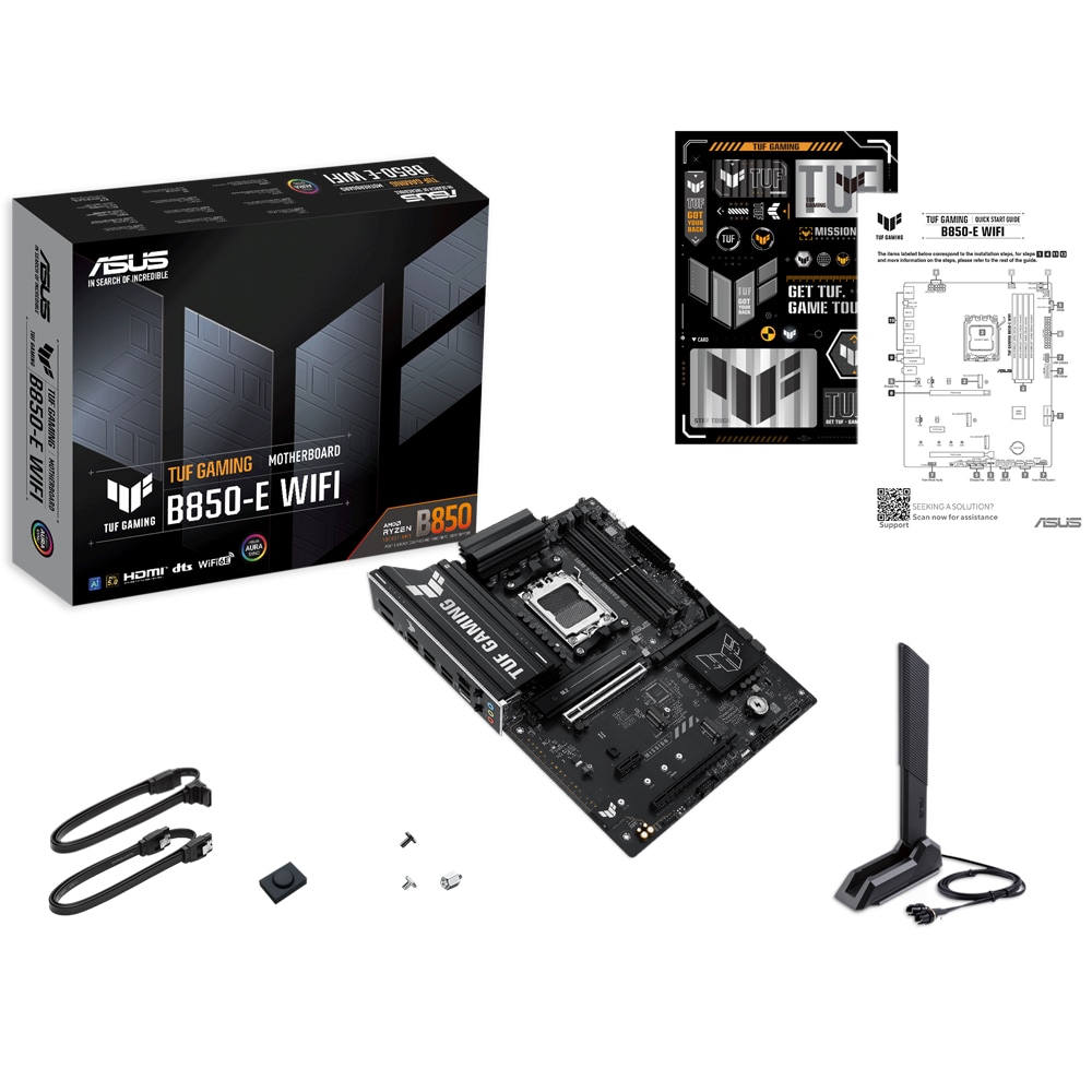 Placa de baza ASUS TUF GAMING B850-E WIFI, Socket AM5, ATX, Wi-Fi