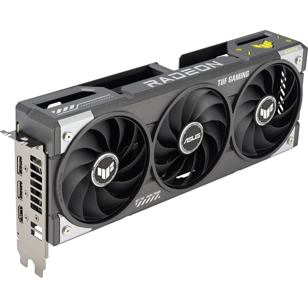 Placa video ASUS TUF Gaming Radeon RX 9060 XT OC Edition, 16GB GDDR6, 128 bit, TUF-RX9060XT-O16G-GAMING