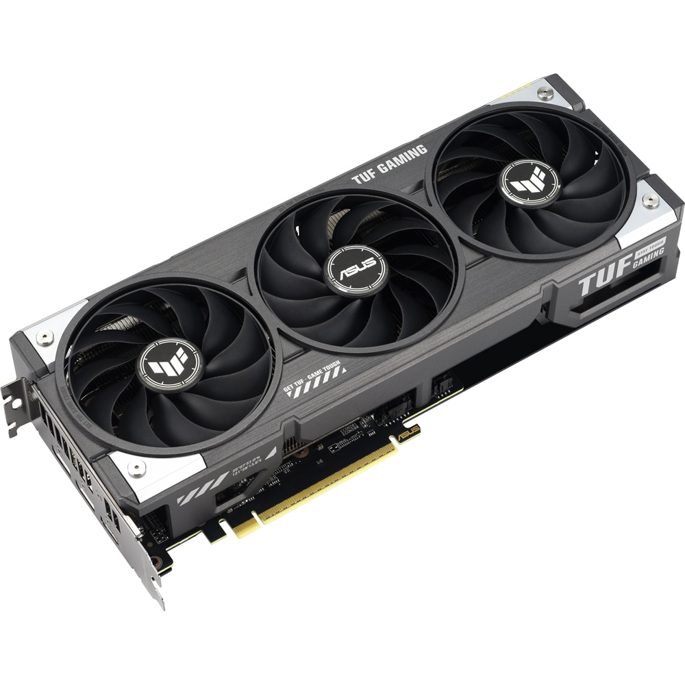 Placa video ASUS TUF Gaming Radeon RX 9060 XT OC Edition, 16GB GDDR6, 128 bit, TUF-RX9060XT-O16G-GAMING