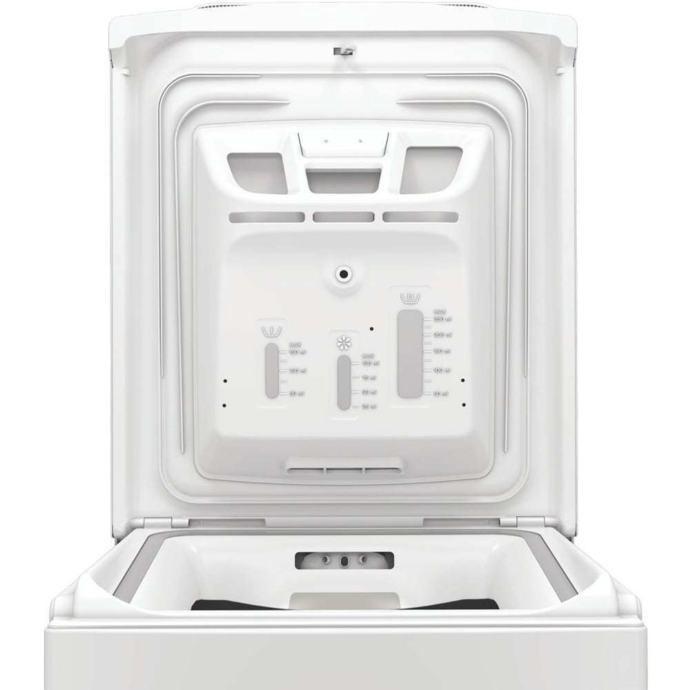 Masina de spalat rufe verticala WHIRLPOOL TW621DBSWEE, 6th Sense, 6 kg, 1200rpm, Clasa A, alb