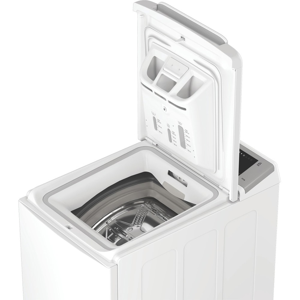 Masina de spalat rufe verticala WHIRLPOOL TW6521DSSWEE, 6.5 kg, 1200rpm, Clasa A, alb