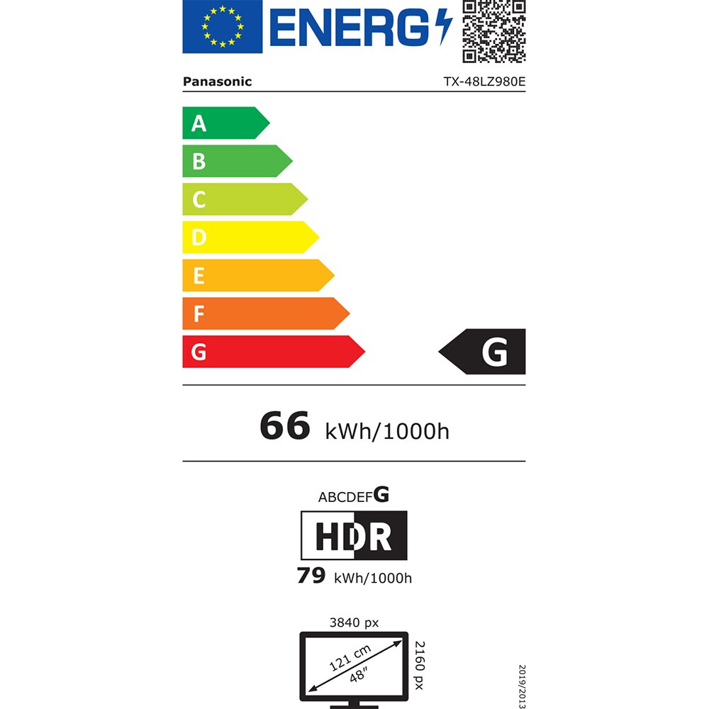 Televizor OLED Smart PANASONIC TX-48LZ980E, Ultra HD 4K, 121cm
