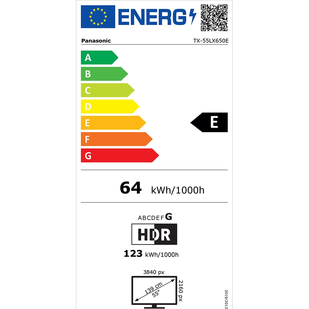 Televizor LED Smart PANASONIC TX-55LX650E, Ultra HD 4K, 139cm