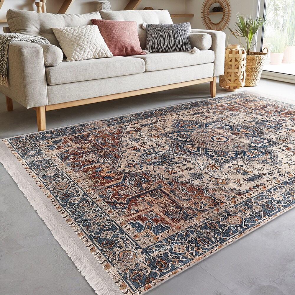 Covor living / dormitor Unique Luxury, 80 x 150 cm, poliester, multicolor