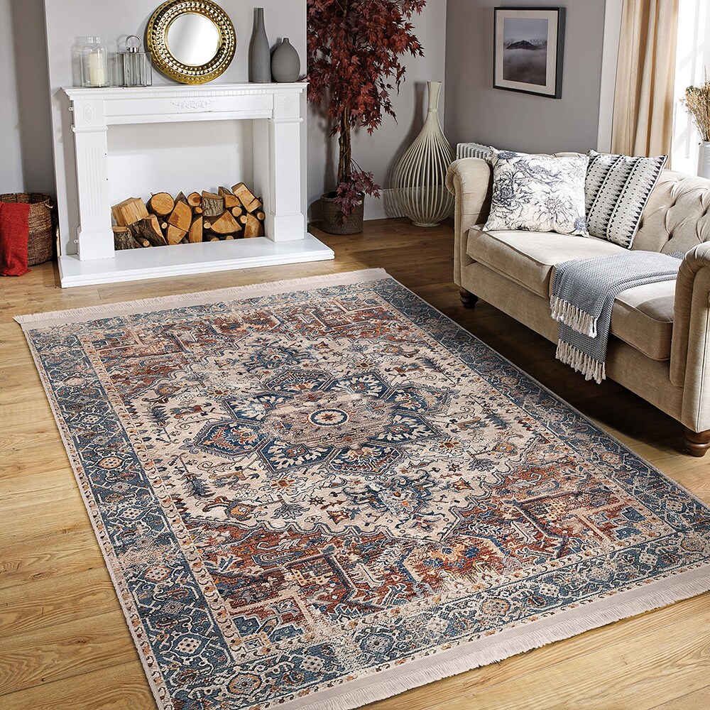 Covor living / dormitor Unique Luxury, 80 x 150 cm, poliester, multicolor
