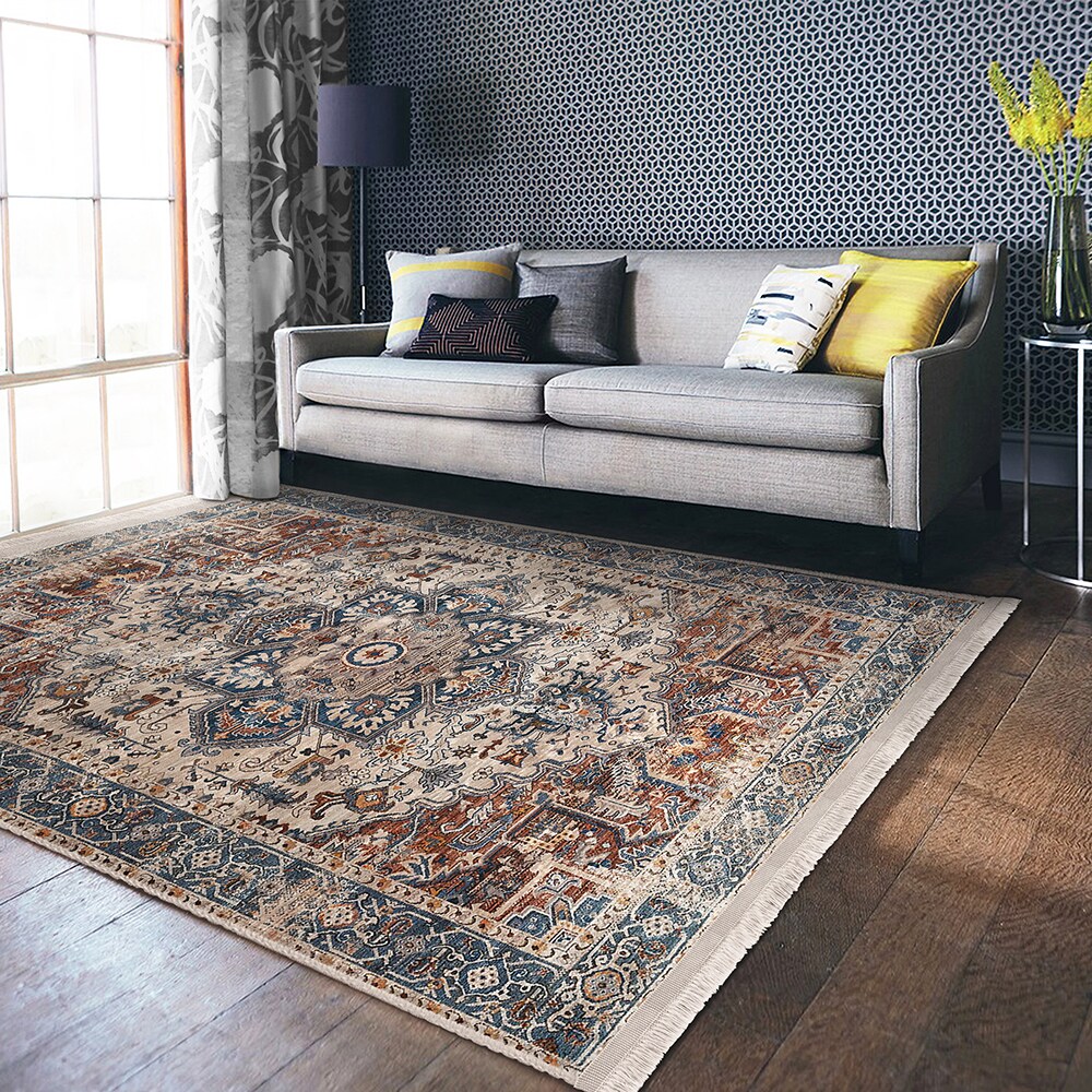 Covor living / dormitor Unique Luxury, 80 x 150 cm, poliester, multicolor