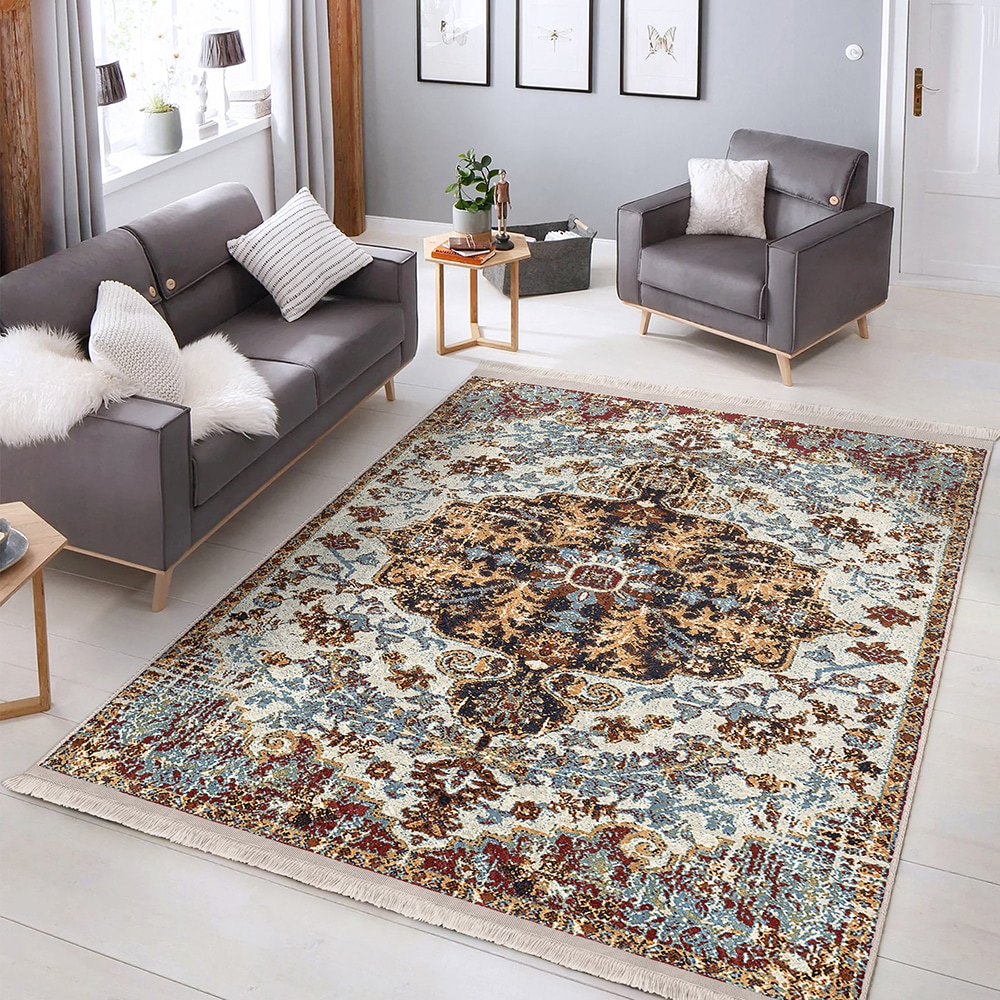 Covor living / dormitor Unique Regal, 120 x 180 cm, poliester, multicolor