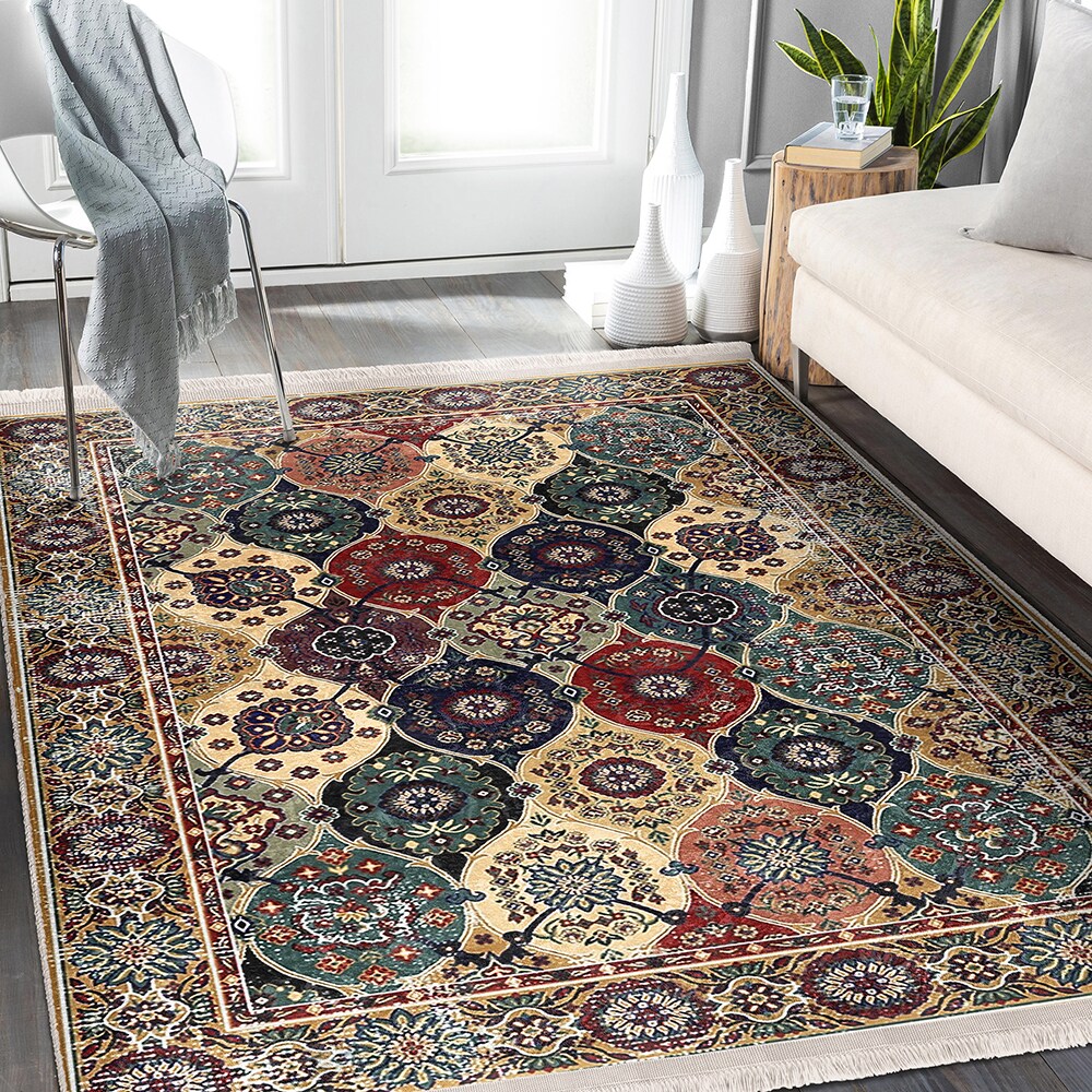 Covor living / dormitor Unique Orient, 120 x 180 cm, poliester, multicolor