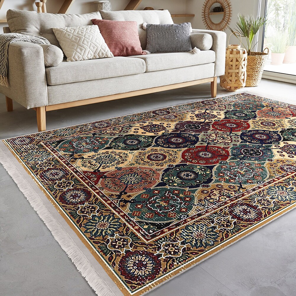 Covor living / dormitor Unique Orient, 120 x 180 cm, poliester, multicolor