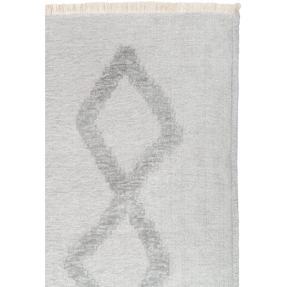 Covor living / dormitor Leo, 80 x 150 cm, bumbac, gri