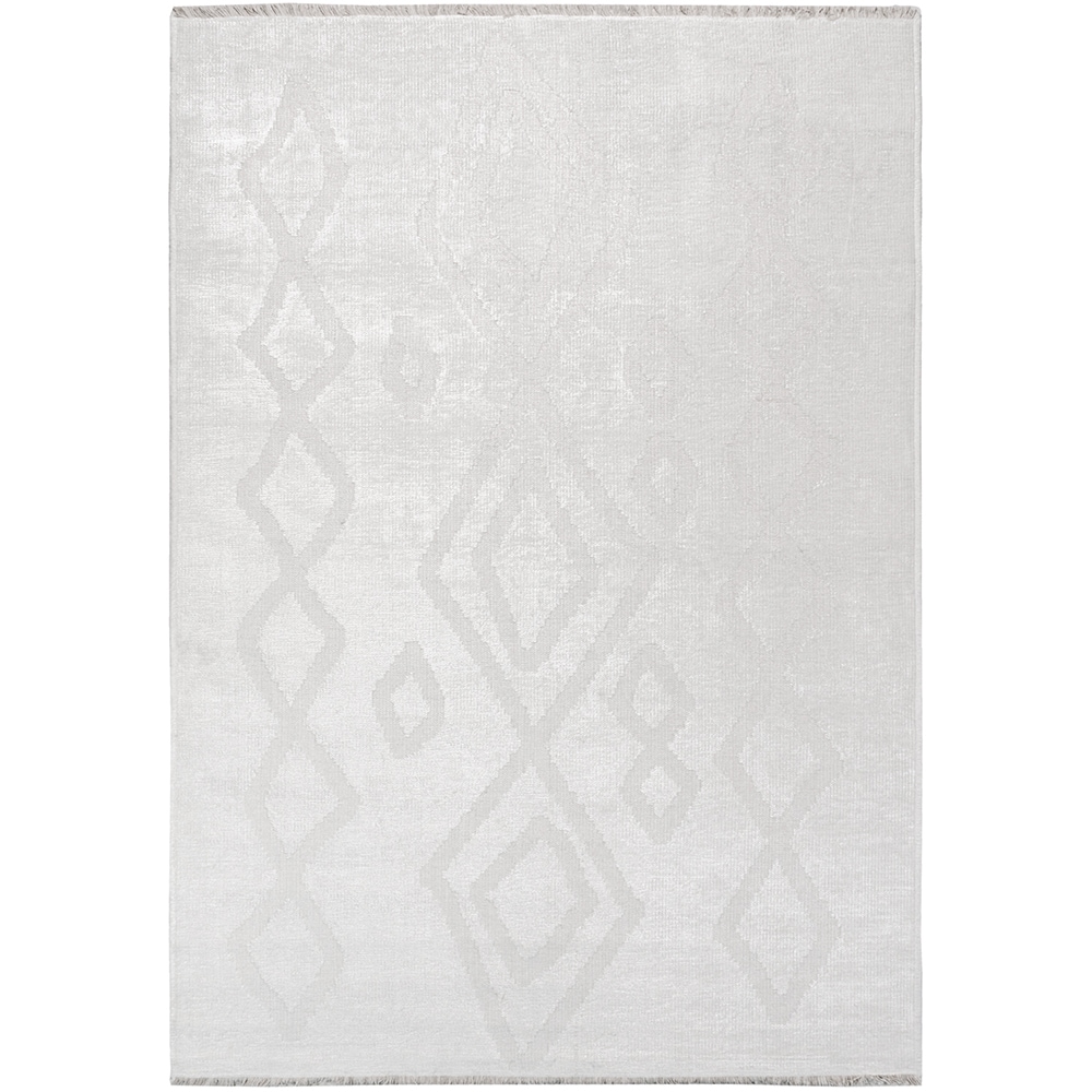 Covor living / dormitor Leo, 100 x 200 cm, bumbac, gri