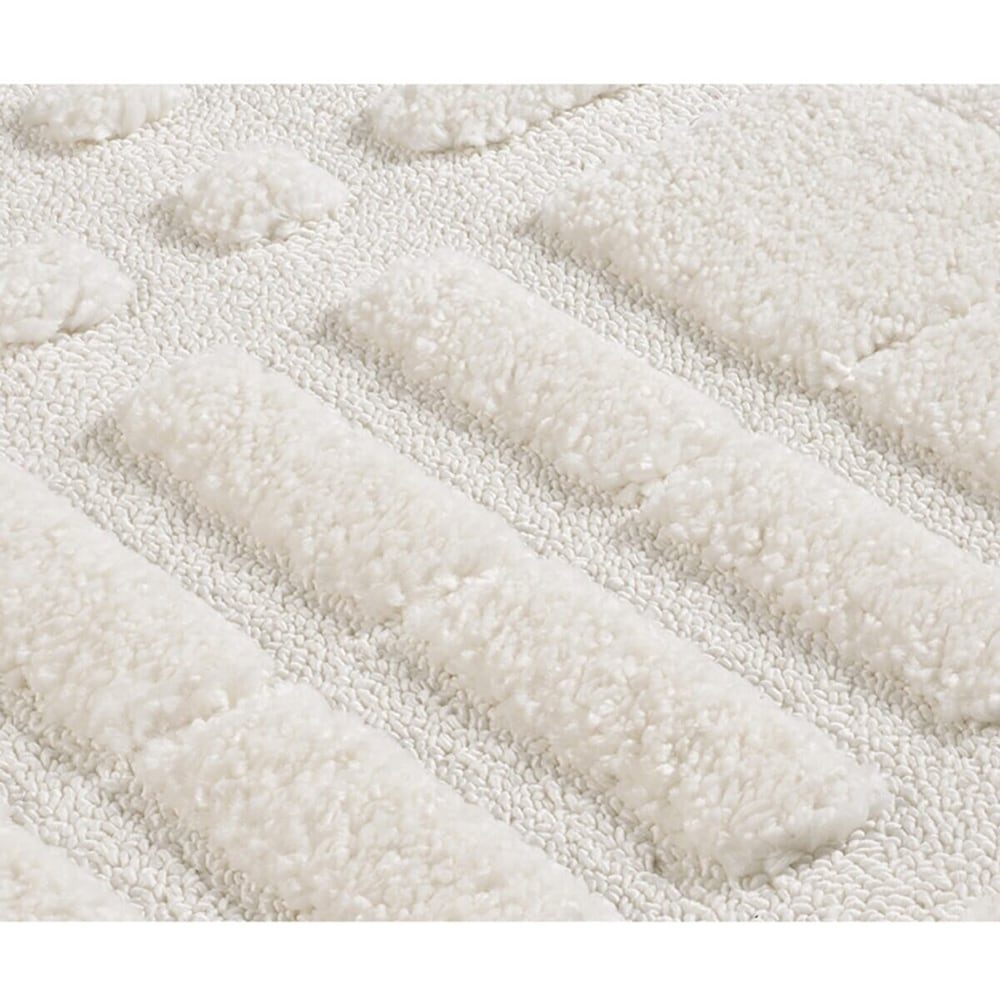 Covor living / dormitor Shaggy 2, 120 x 160 cm, polipropilena, alb