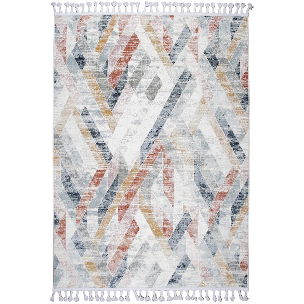 Covor living / dormitor Zara, 80 x 150 cm, polipropilena, multicolor