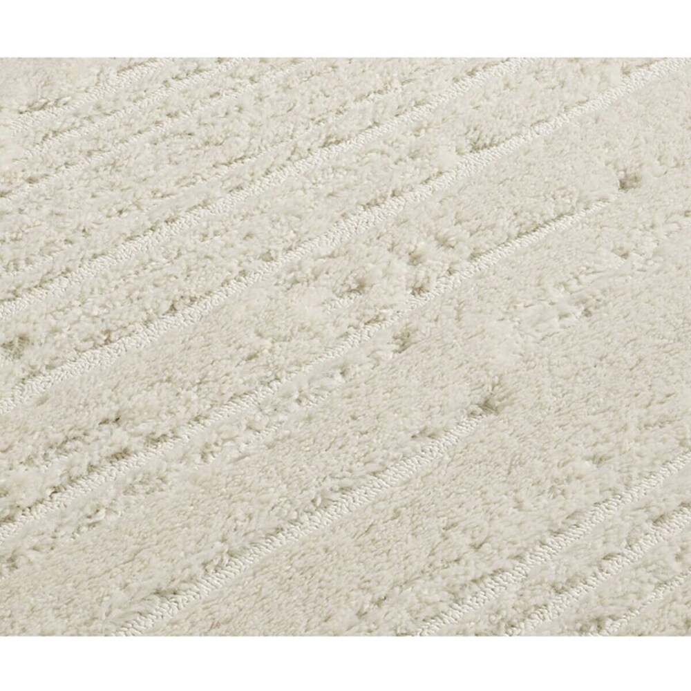 Covor living / dormitor Shaggy, 80 x 150 cm, polipropilena, bej