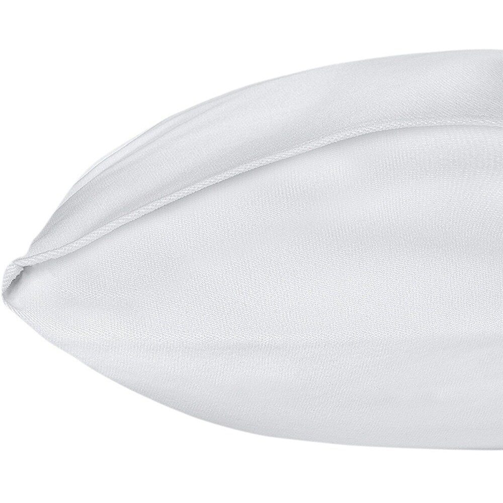 Set 2 fete de perna Mila Home, impermeabila, bumbac, 50 x 70 cm, alb