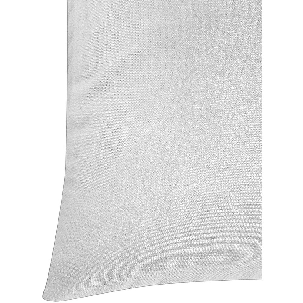 Set 2 fete de perna Mila Home, impermeabila, bumbac, 50 x 70 cm, alb