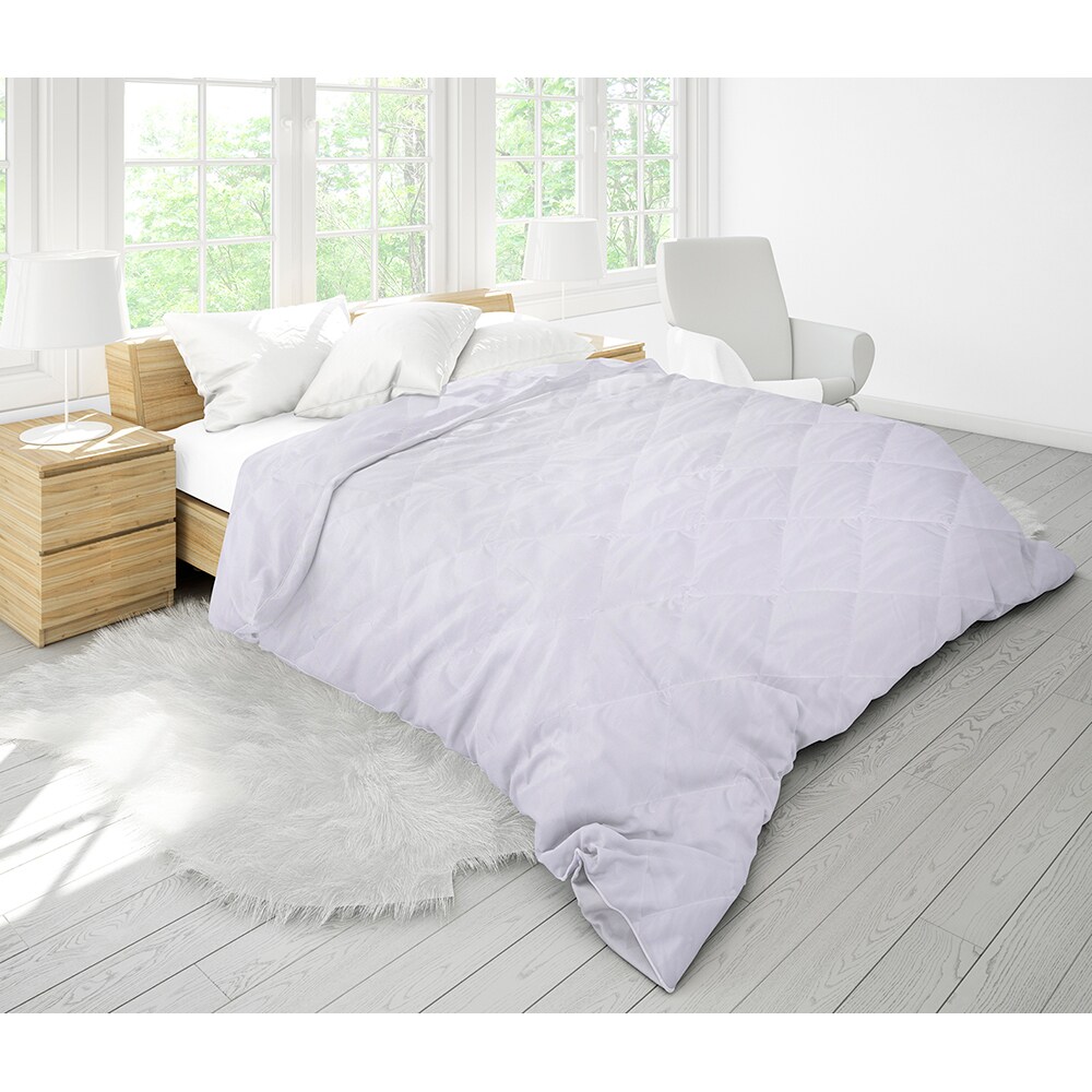 Pilota ALCAM, microfibra, 140 x 200 cm, alb