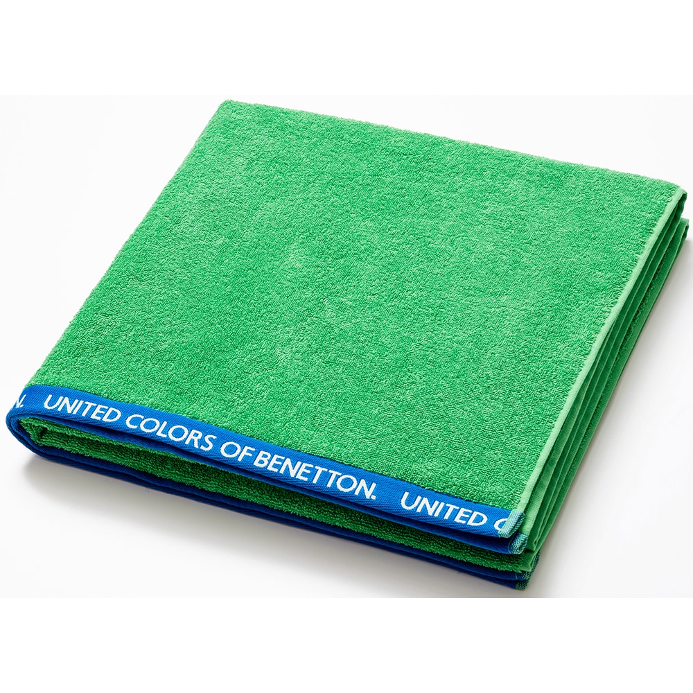 Prosop BENETTON Terry, 90 x 160 cm, bumbac, verde