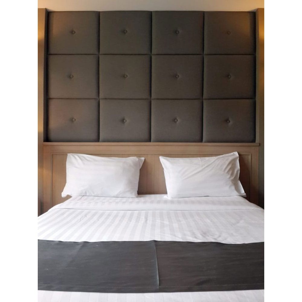 Lenjerie de pat Stripe, 2 persoane, 100% bumbac, 180 x 210 cm, 4 piese