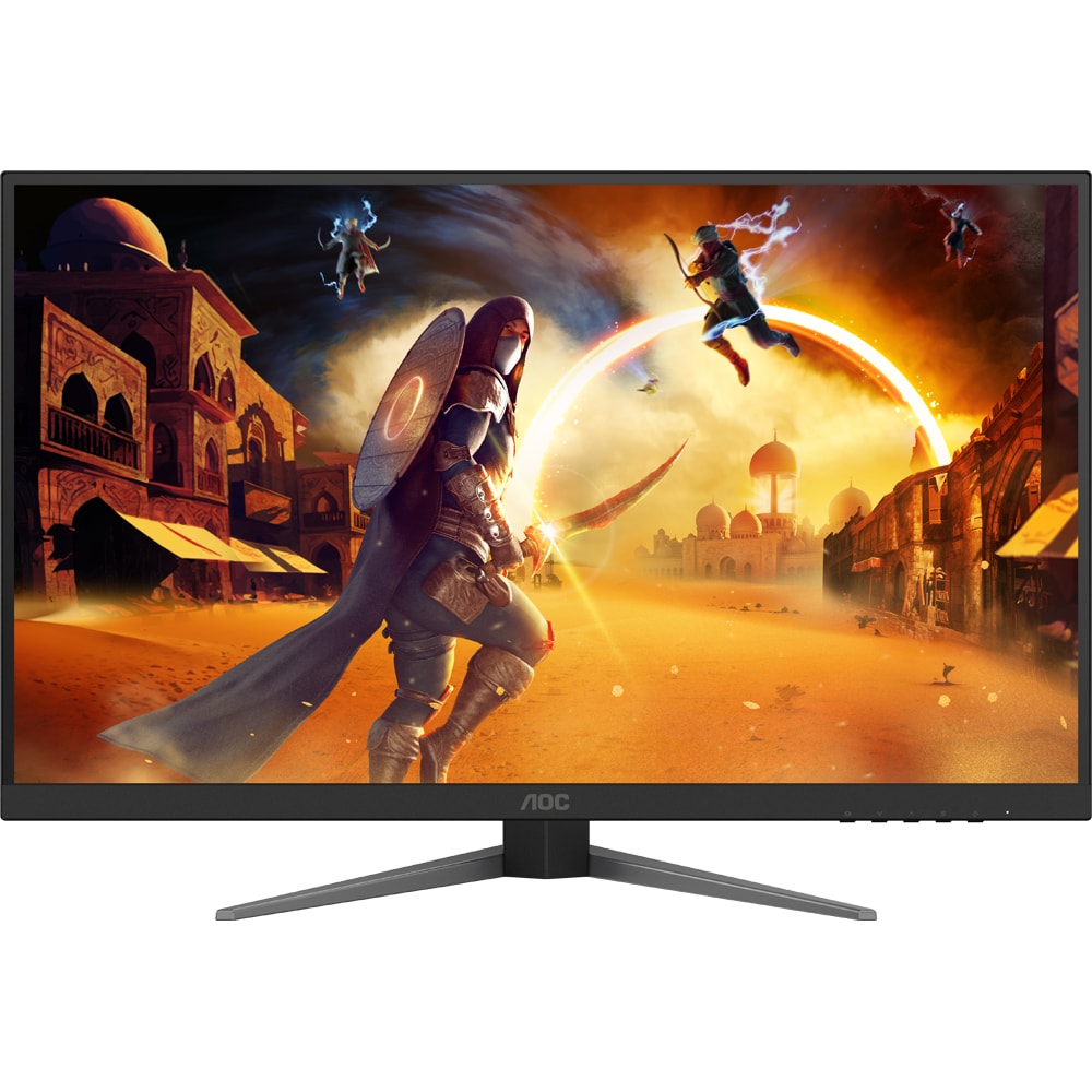 Monitor Gaming Mini LED Fast IPS AOC U27G4XM, 27", 4K UHD, 160Hz, HDR, NVIDIA G-SYNC Compatible, negru