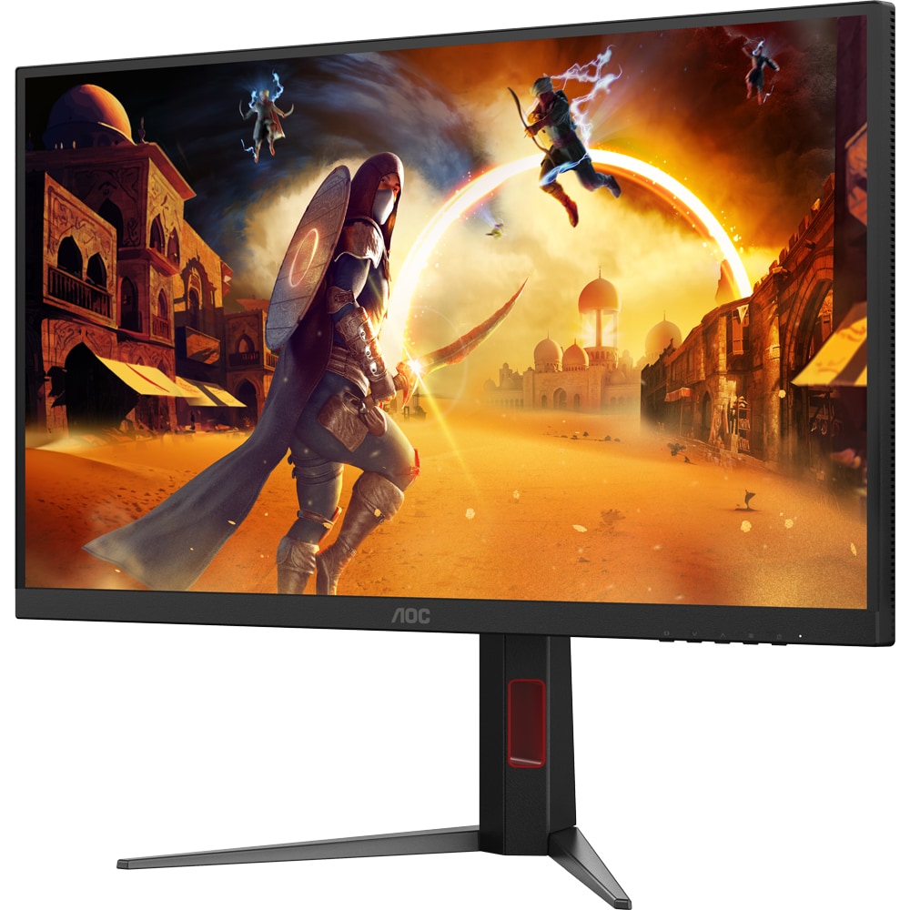 Monitor Gaming Mini LED Fast IPS AOC U27G4XM, 27", 4K UHD, 160Hz, HDR, NVIDIA G-SYNC Compatible, negru