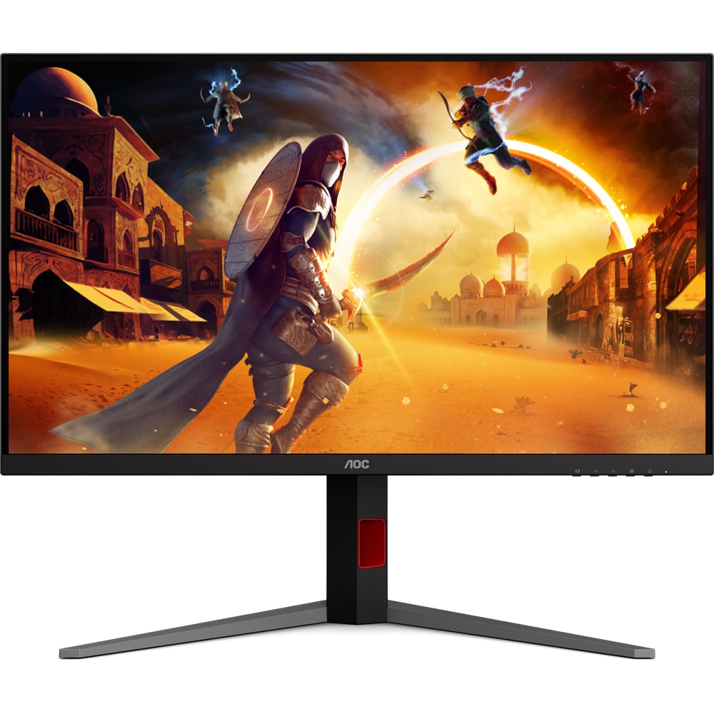 Monitor Gaming WLED Fast IPS AOC U32G4U, 31.5", 4K UHD, 160Hz, HDR, Adaptive Sync, negru