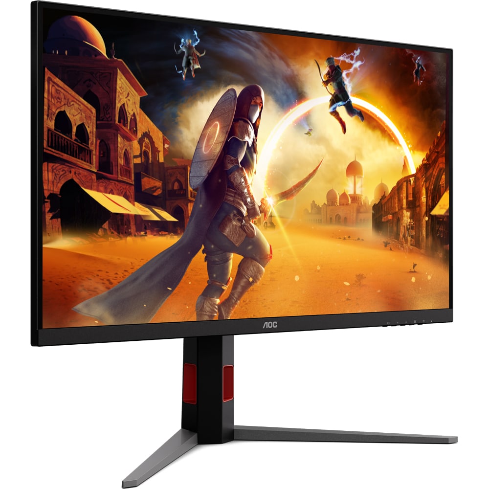 Monitor Gaming WLED Fast IPS AOC U32G4U, 31.5", 4K UHD, 160Hz, HDR, Adaptive Sync, negru