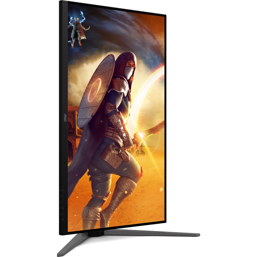 Monitor Gaming WLED Fast IPS AOC U32G4U, 31.5", 4K UHD, 160Hz, HDR, Adaptive Sync, negru