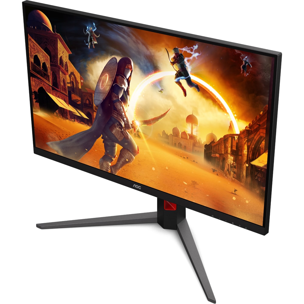 Monitor Gaming WLED Fast IPS AOC U32G4U, 31.5", 4K UHD, 160Hz, HDR, Adaptive Sync, negru