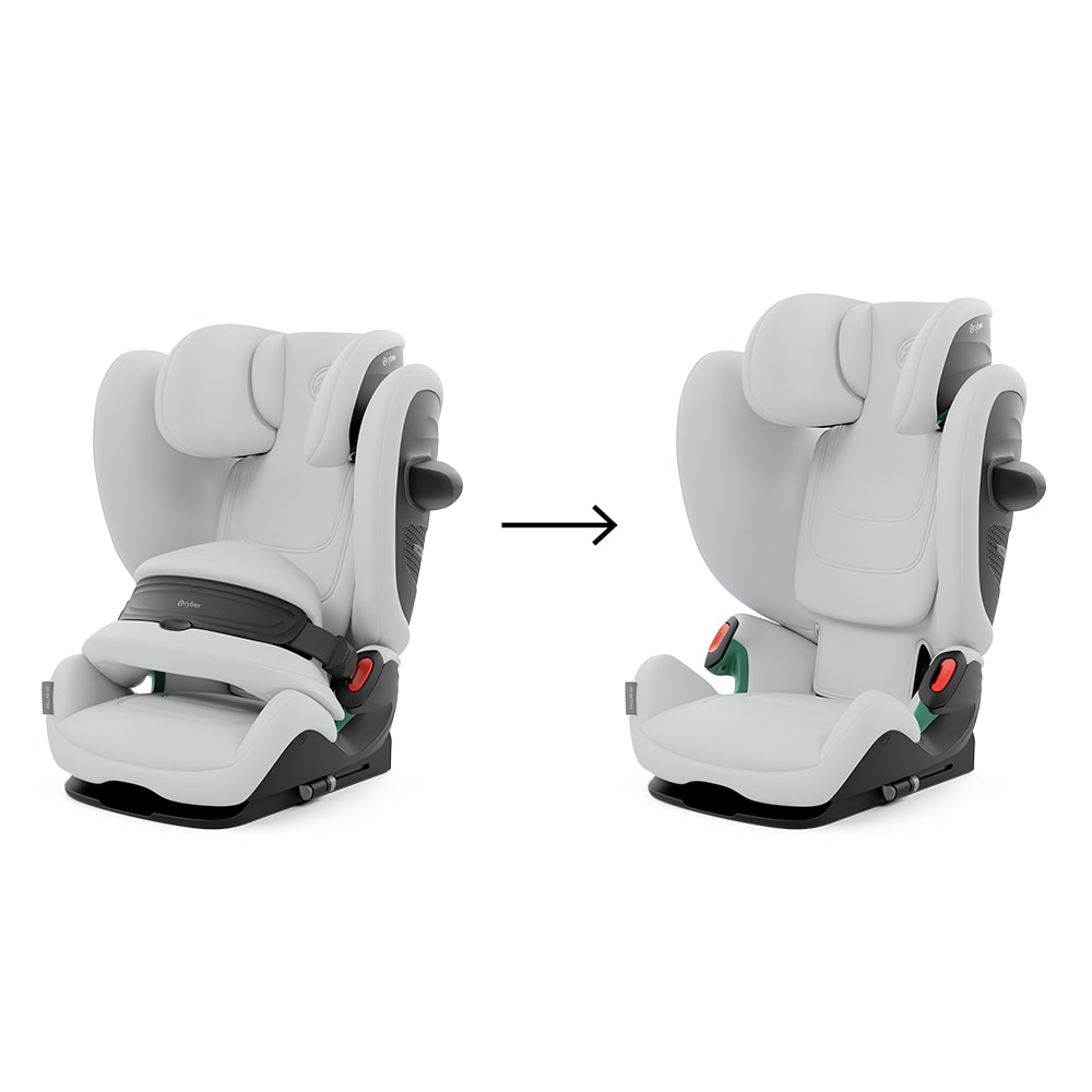Scaun auto CYBEX Pallas G2 524000559, Isofix, 9-36kg, i-Size, gri-negru