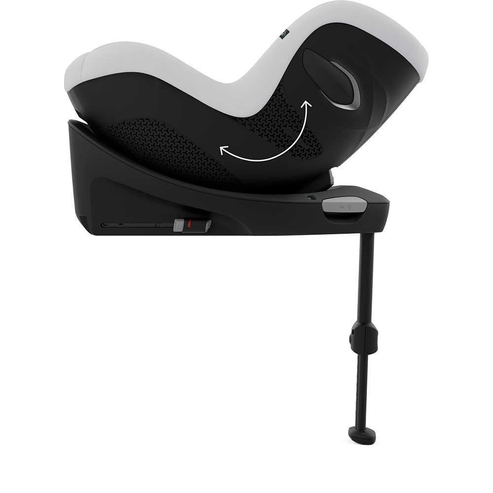 Scaun auto CYBEX Sirona Gi i-Size 524001447, Isofix, 0-25kg, i-Size, gri deschis-negru