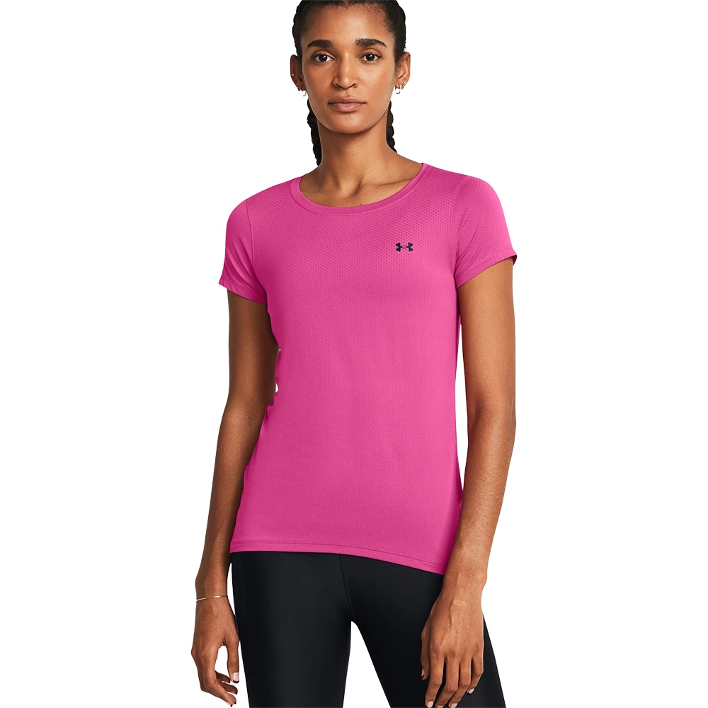 Tricou femei UNDER ARMOUR HeatGear Armour SS, marimea S, roz