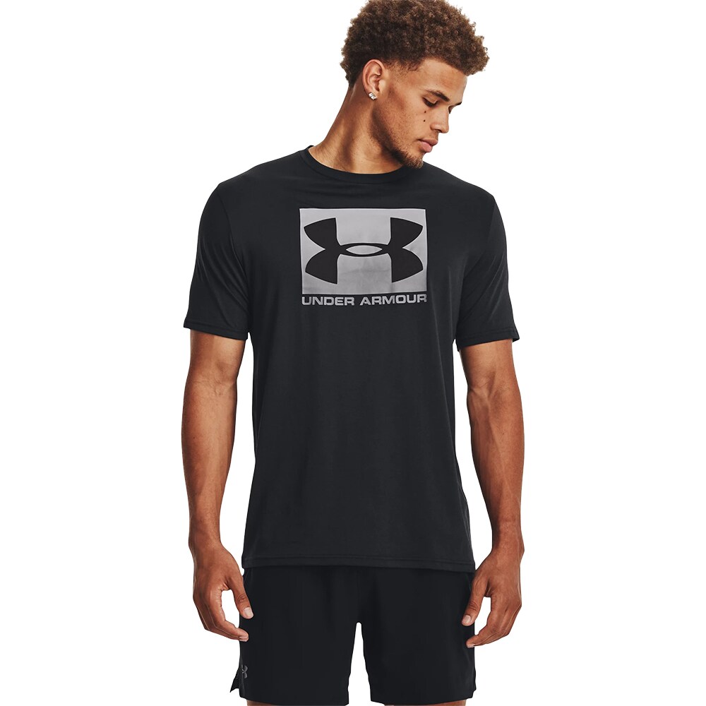 Tricou barbati UNDER ARMOUR Boxed Sportstyle SS, marimea L, negru