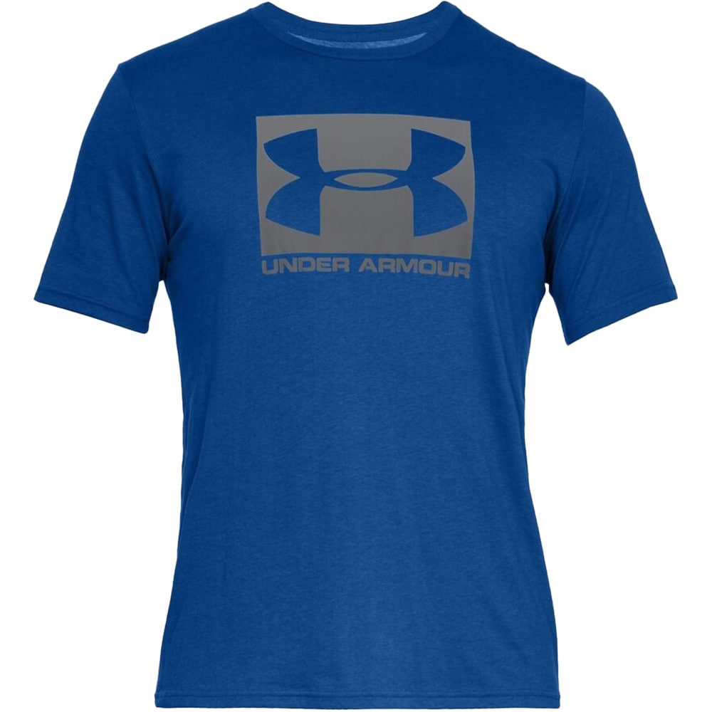 Tricou barbati UNDER ARMOUR UA Boxed Sportstyle SS, marimea S, albastru
