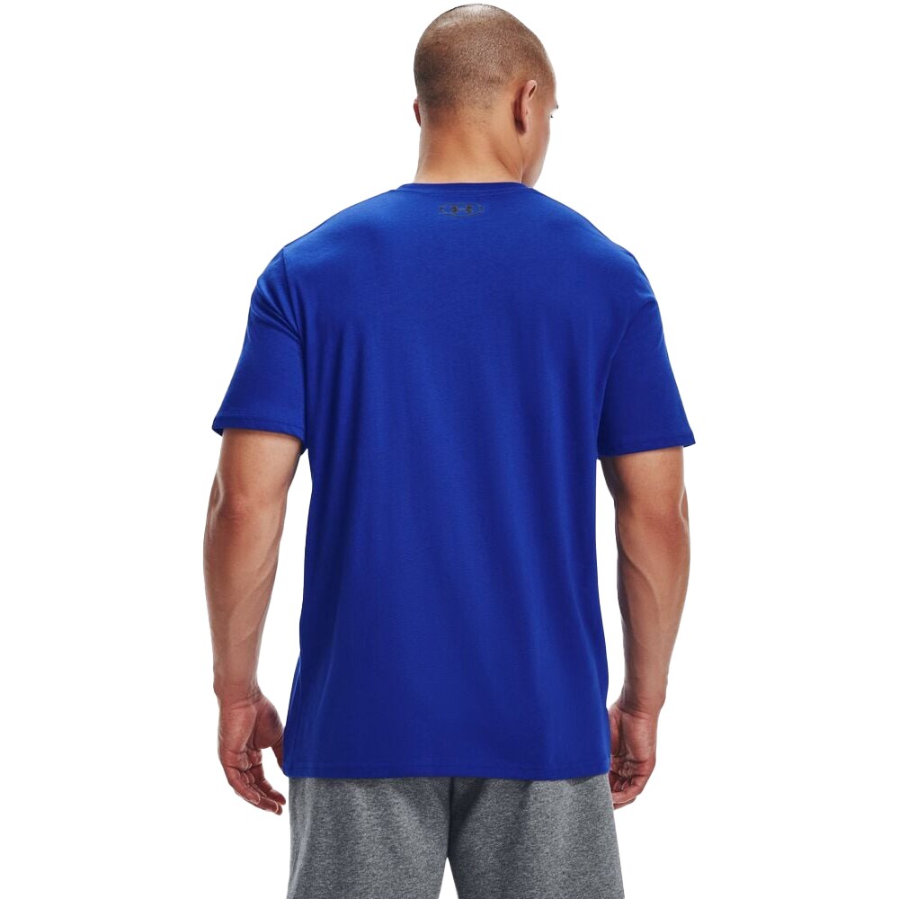 Tricou barbati UNDER ARMOUR UA Boxed Sportstyle SS, marimea S, albastru