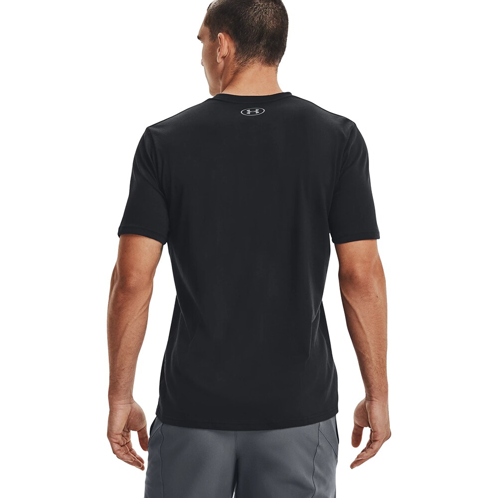 Tricou barbati UNDER ARMOUR Team Issue Wordmark SS, marimea L, negru