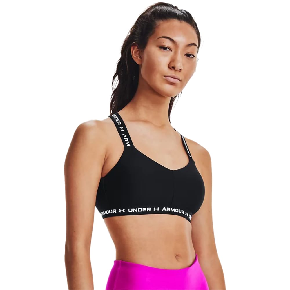 Bustiera femei UNDER ARMOUR Crossback Low, marimea M, negru